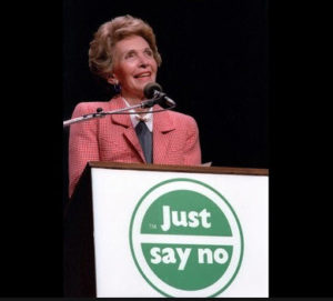 Nancy Reagan, Just Say No, Drugs, War on Drugs